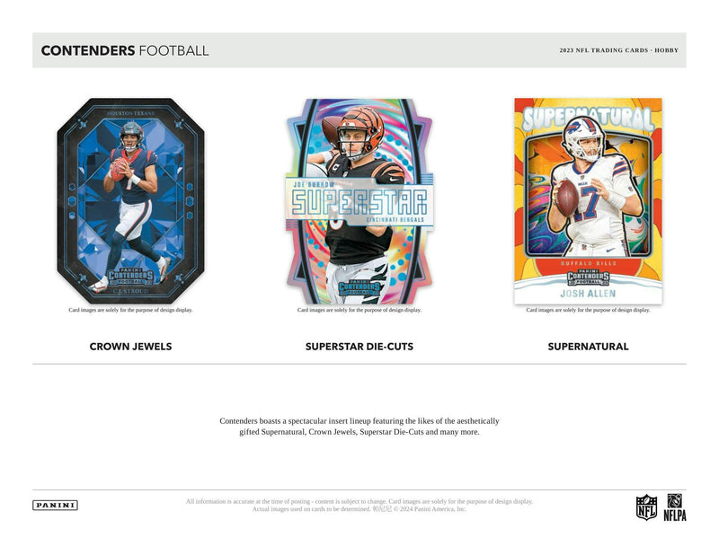 2023 Panini Contenders Football Hobby Box