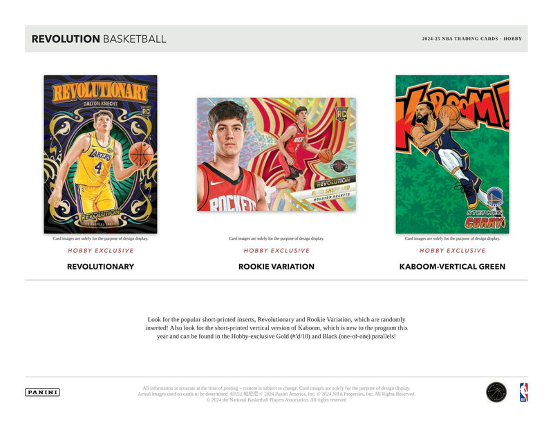 2024/25 Panini Revolution Basketball Hobby Box