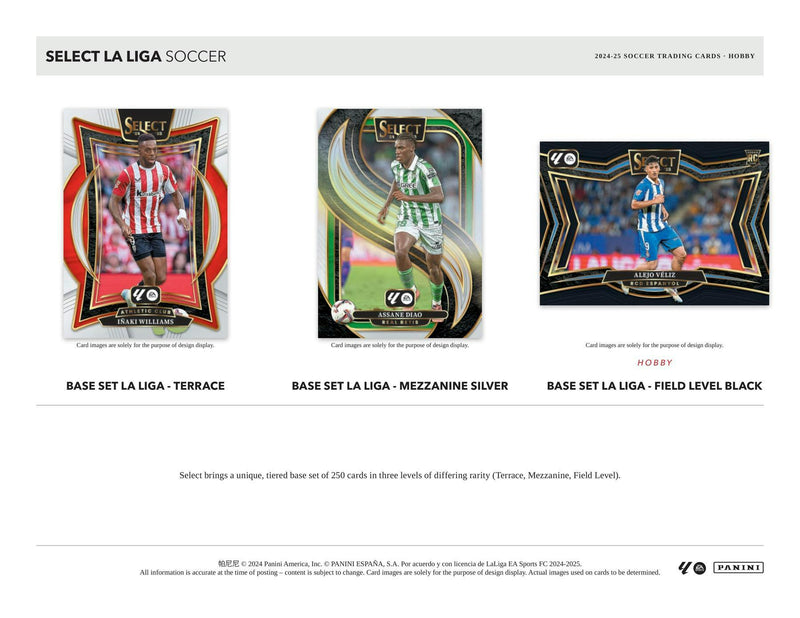MONEYBALL MONDAY 2024/25 Panini Select La Liga Soccer Hobby Box PERSONAL BREAK