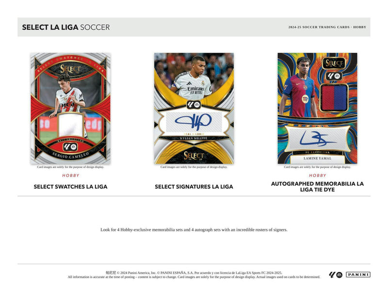 MONEYBALL MONDAY 2024/25 Panini Select La Liga Soccer Hobby Box PERSONAL BREAK