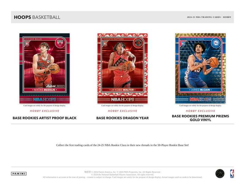 2024/25 Panini Hoops Basketball Hobby Box