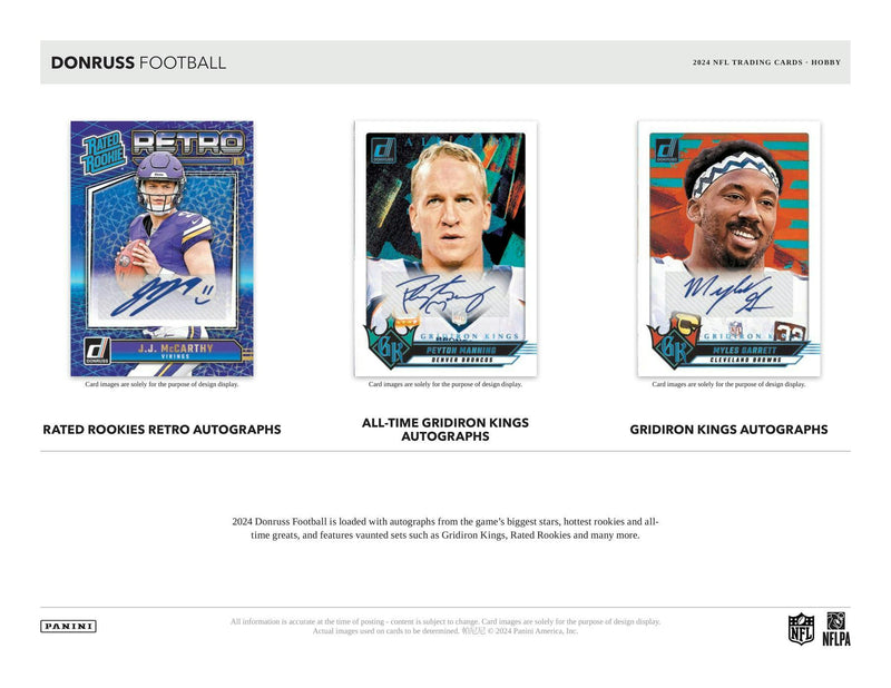 2024 Panini Donruss Football Hobby Box