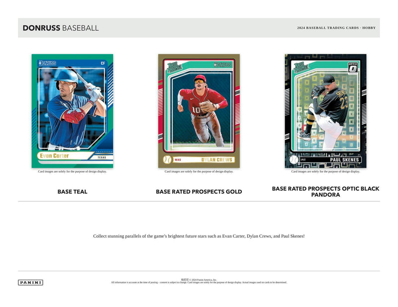 2024 Panini Donruss Baseball Hobby Box