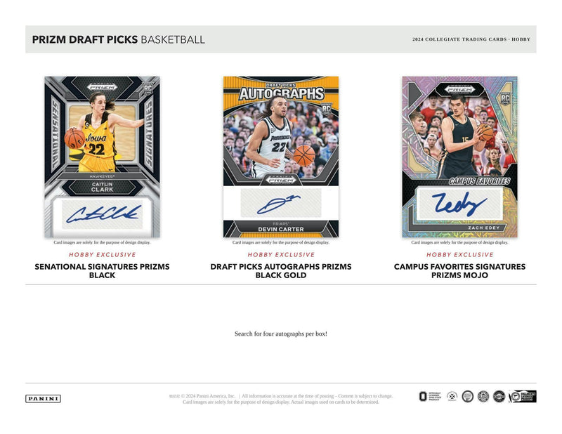 2024/25 Panini Prizm Draft Basketball Hobby Box