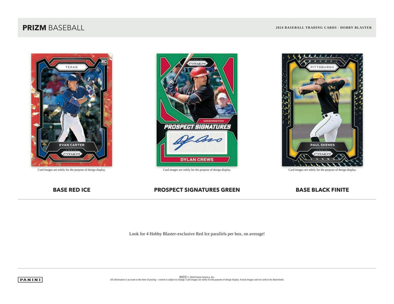 2024 Panini Prizm Baseball 6-Pack Hobby Blaster Box