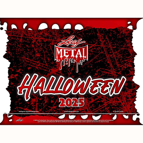 2025 Leaf Metal Halloween Hobby