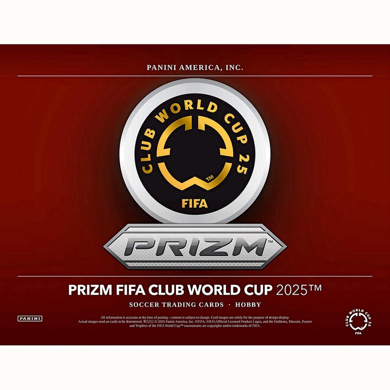 2025 Panini Prizm FIFA Club World Cup Soccer Hobby Box