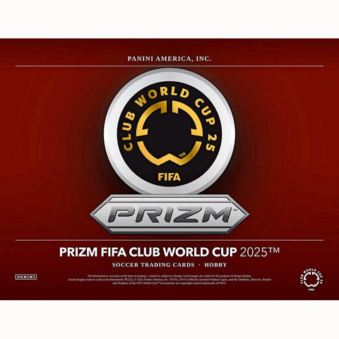 2025 Panini Prizm FIFA Club World Cup Soccer Hobby Box