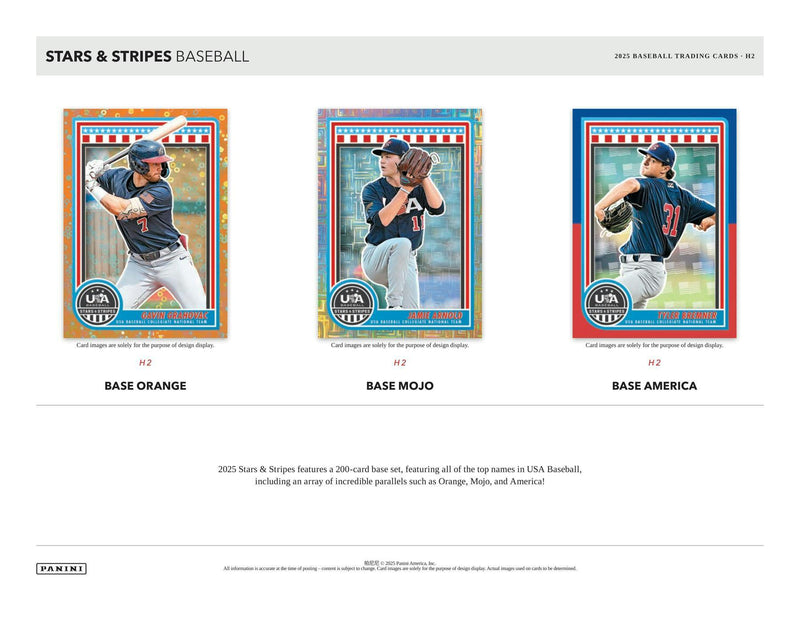MONEYBALL MONDAY 2025 Panini USA Stars & Stripes Baseball H2 Box PERSONAL BOX