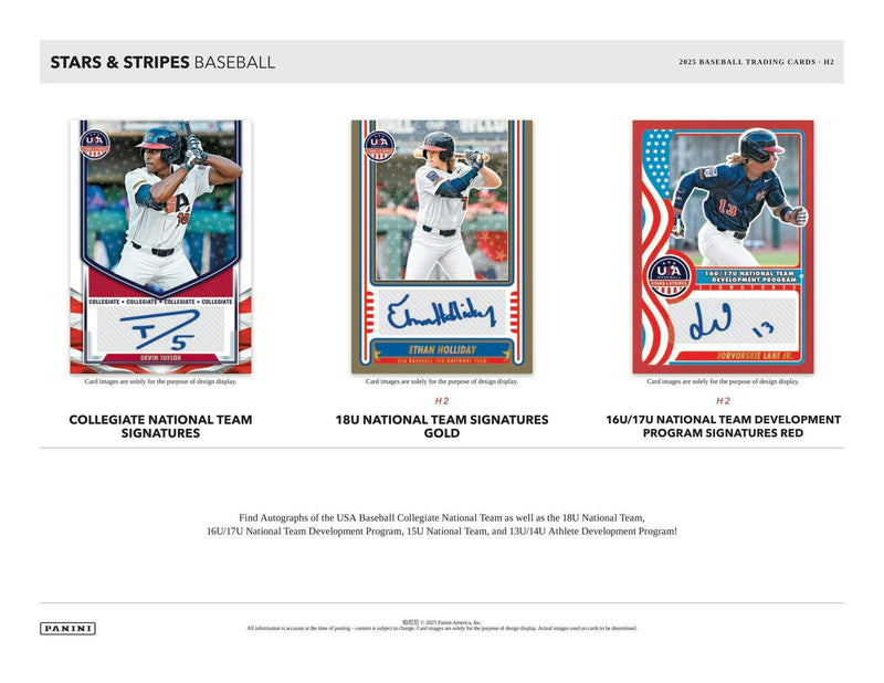 MONEYBALL MONDAY 2025 Panini USA Stars & Stripes Baseball H2 Box PERSONAL BOX