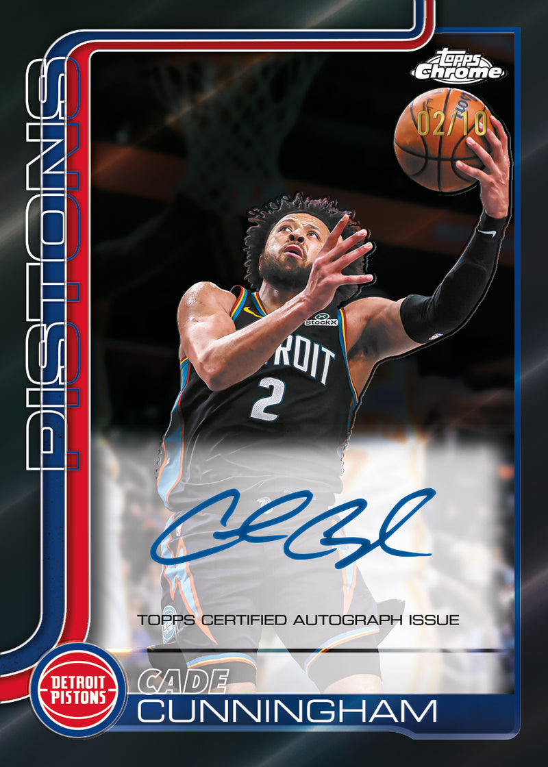 2025-26 Topps Chrome Updates Basketball - VALUE - 10-Box Break
