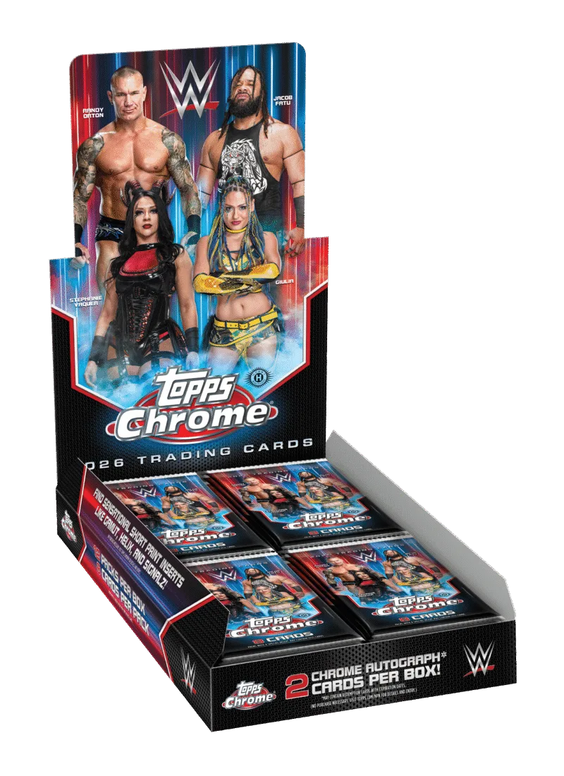2026 Topps Chrome WWE - 2-Box Break