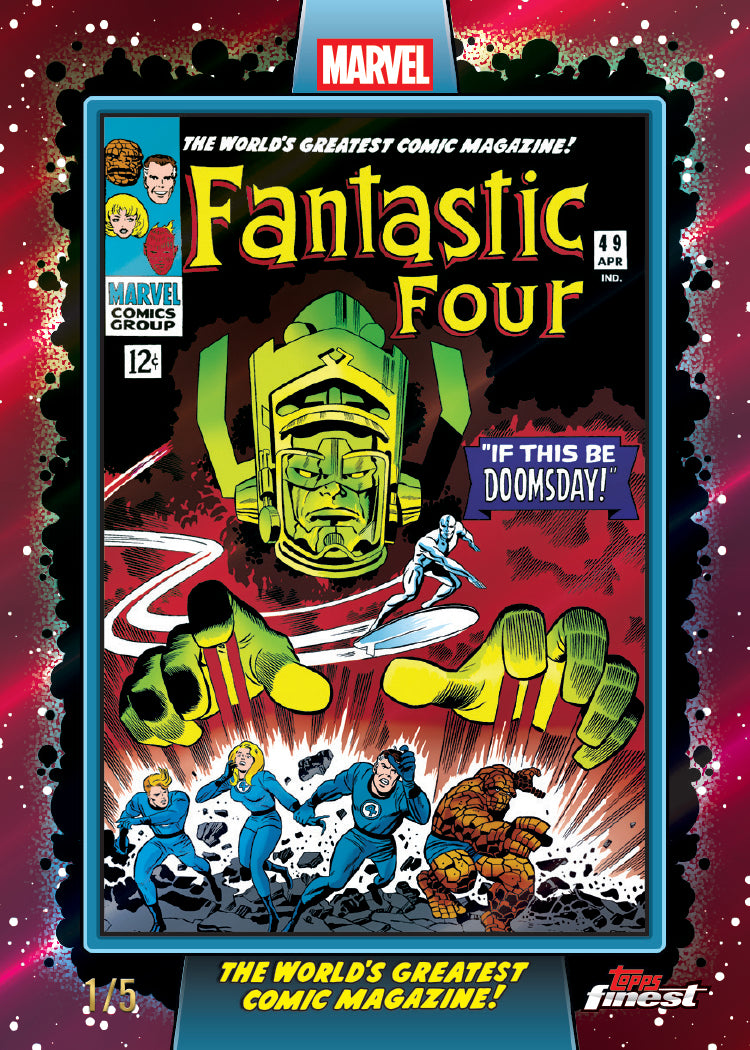 2026 Topps Finest Marvel Fantastic Four 65th Anniversary - Hobby - 2-Box Break
