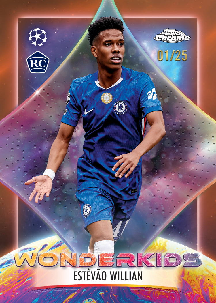 2025-26 Topps Chrome UEFA Club Competitions - Hobby - 2-Box Break