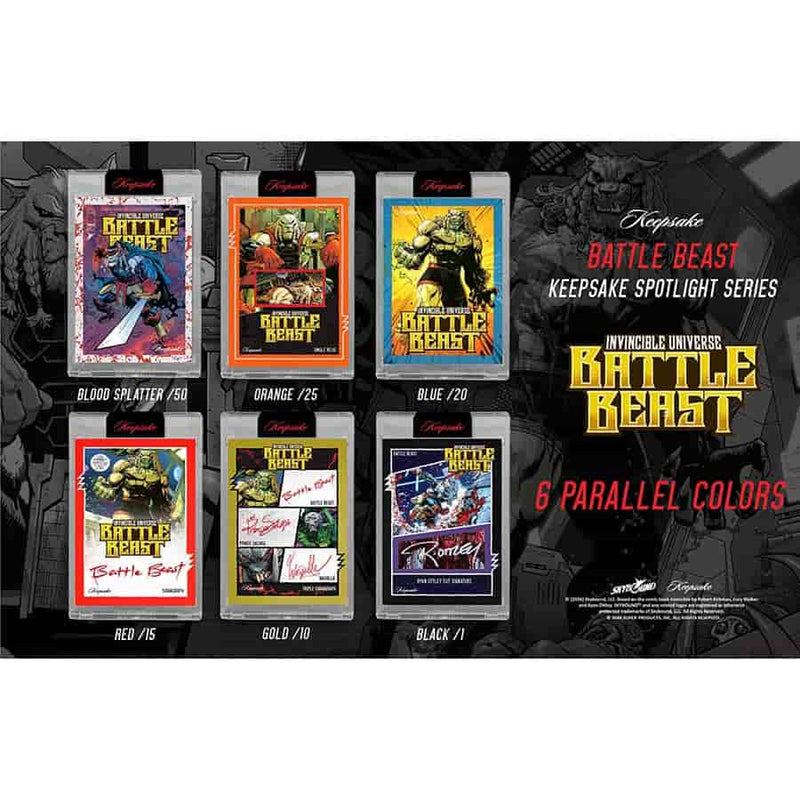 2026 Battle Beast 1st Edition Keepsake Spotlight Series Trading Cards - Hobby Box