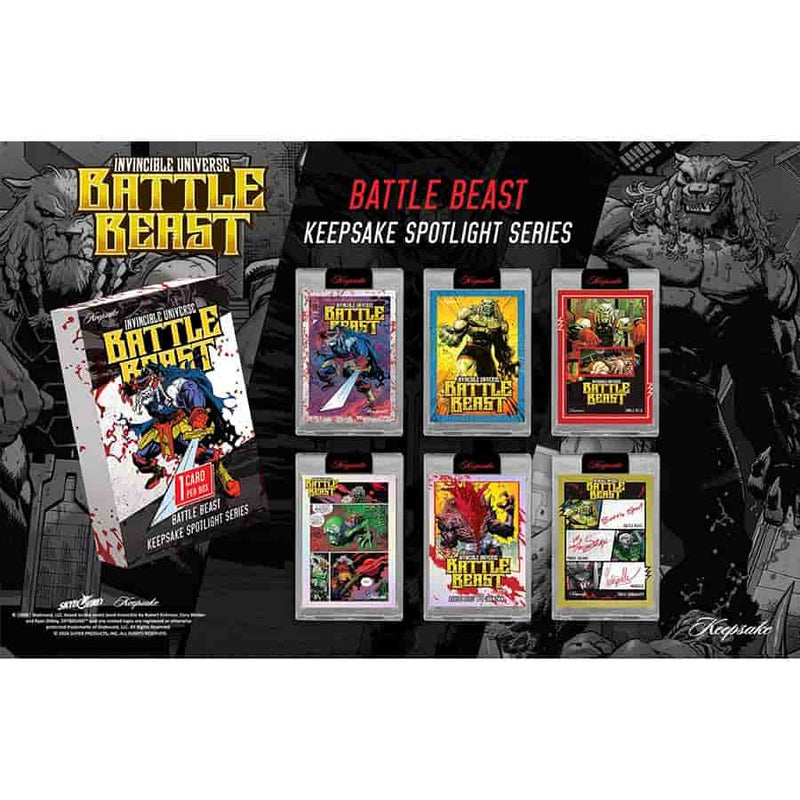 2026 Battle Beast 1st Edition Keepsake Spotlight Series Trading Cards - Hobby Box