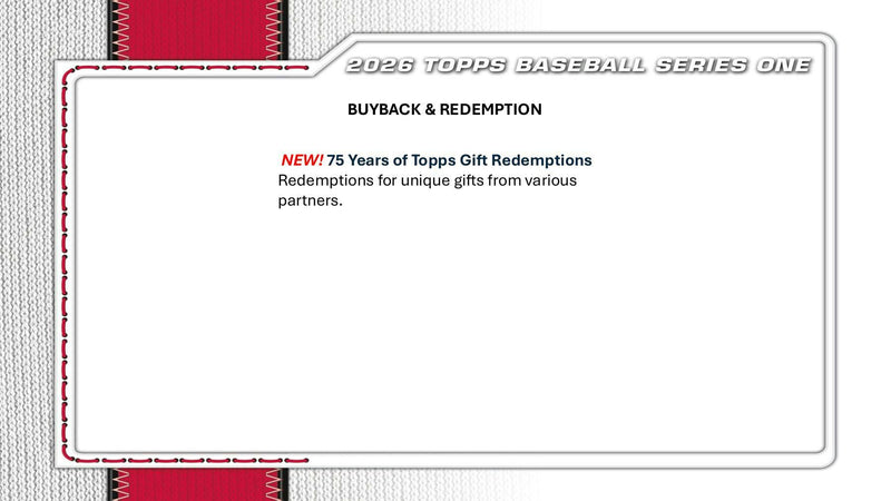 2026 Topps Series 1 Baseball Hobby Box