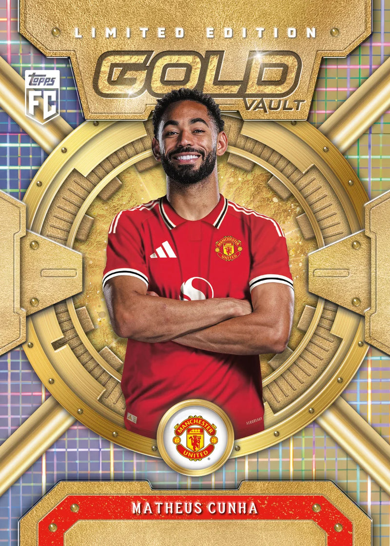 2026-27 Topps Soccer Manchester United FC Club Collector Tin - Ripped or Shipped