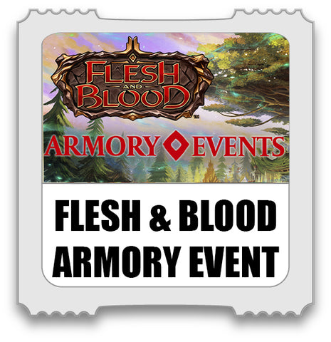 Flesh and Blood Armory Event ticket - Thu, Feb 13 2025