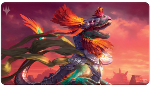 Ultra Pro - The Lost Caverns of Ixalan Pantlaza, Sun-Favored Standard Gaming Playmat for Magic: The Gathering