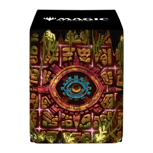 Ultra Pro - The Lost Caverns of Ixalan Ruins Symbol Alcove Flip Deck Box® for Magic: The Gathering