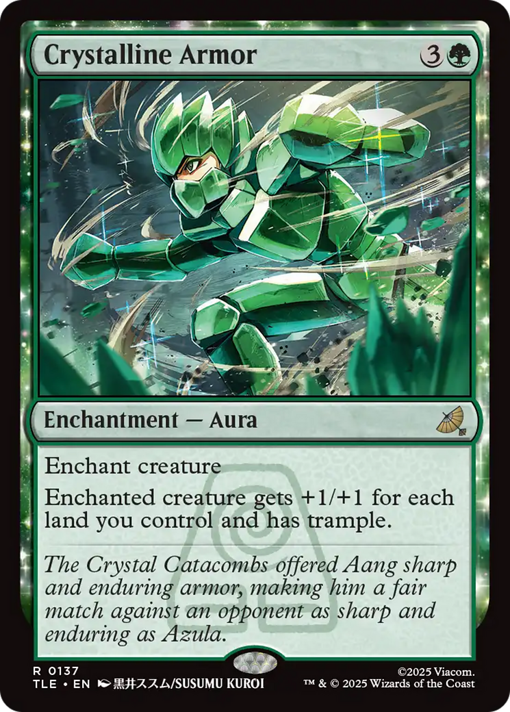 Crystalline Armor [Avatar: The Last Airbender: Eternal-Legal]