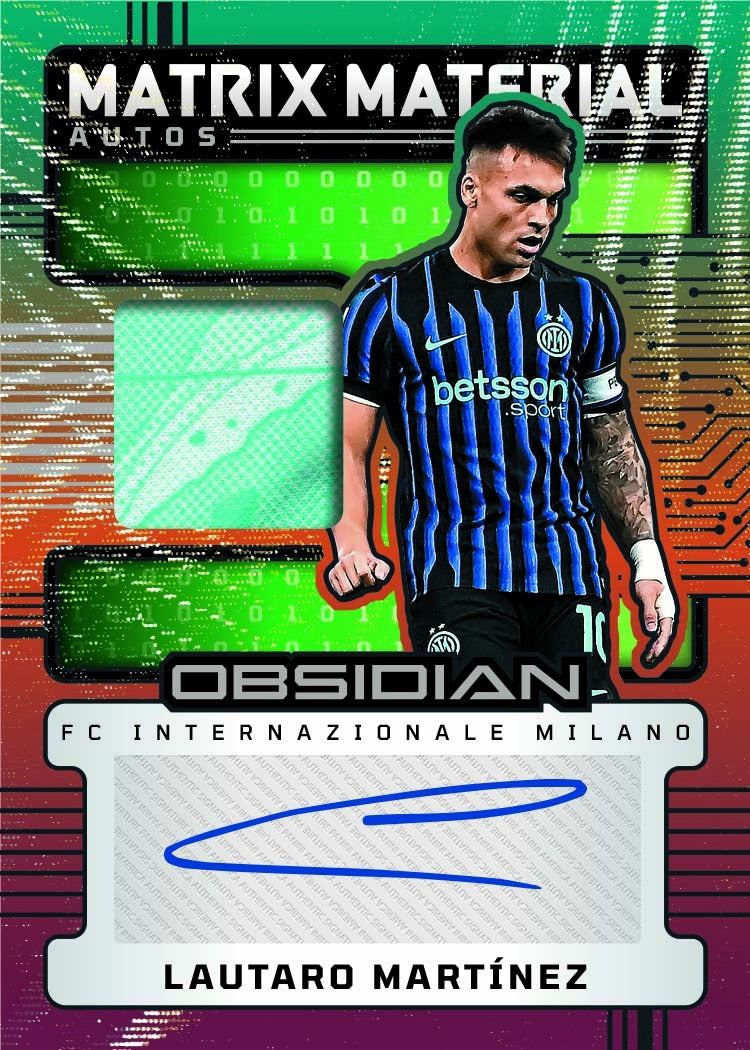 2025-26 Panini Obsidian Soccer - Hobby - 2-Box Break