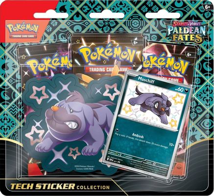 Scarlet & Violet: Paldean Fates - Tech Sticker Collection (Maschiff)