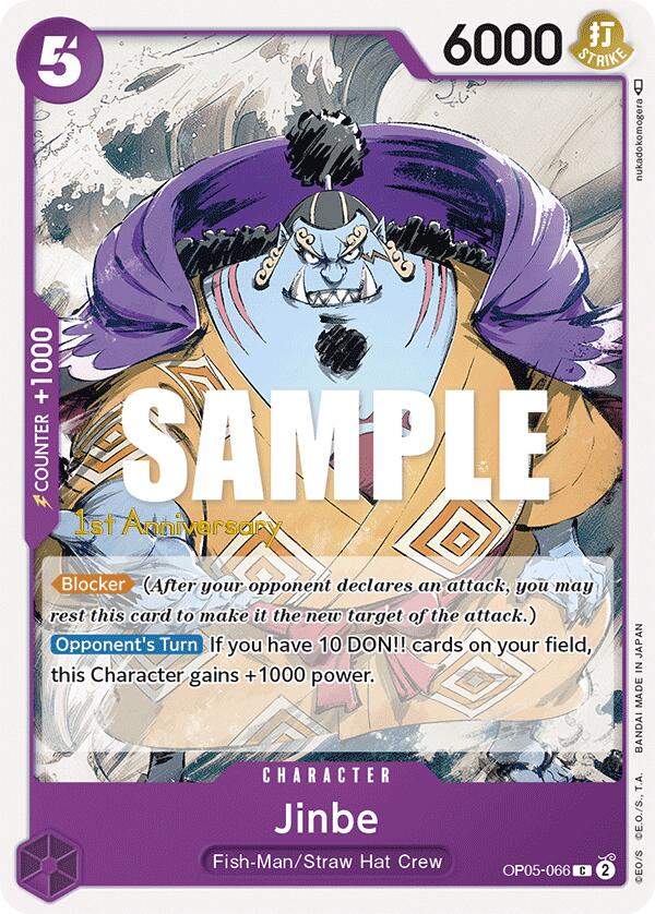 Jinbe [Awakening of the New Era: 1st Anniversary Tournament Cards]