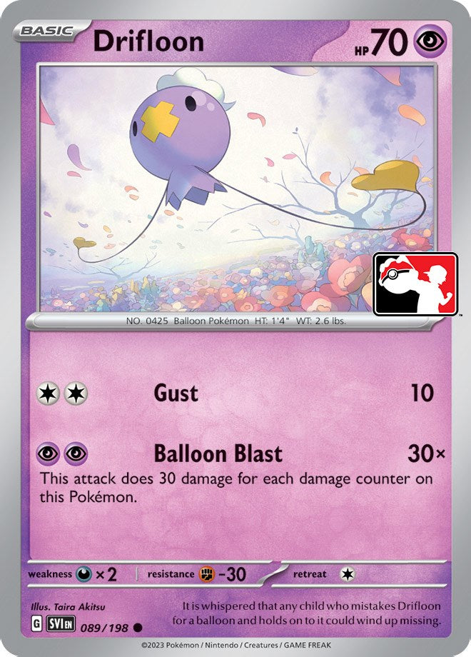 Drifloon (089/198) [Prize Pack Series Four]