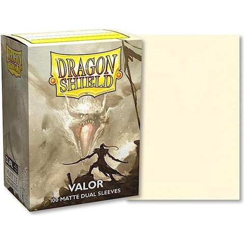 Dragon Shield: Valor - Matte Dual Standard Size Card Sleeves (100ct)