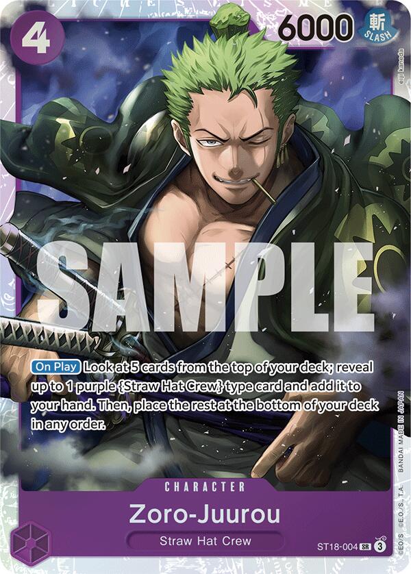 Zoro-Juurou [Starter Deck: Purple Monkey.D.Luffy]
