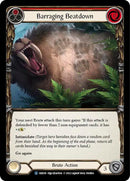 Barraging Beatdown (Red) [1HR016] (Historic Pack 1 Blitz Deck Rhinar)