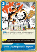 Special Long-Range Attack!! Bagworm [Royal Blood Release Event Cards]