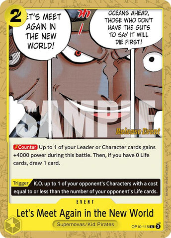 Let's Meet Again in the New World [Royal Blood Release Event Cards]