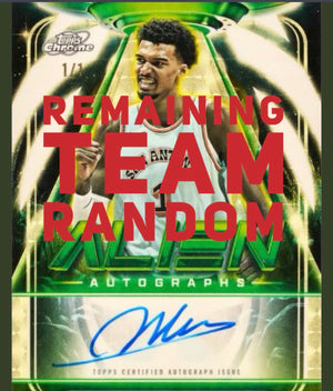 2025-26 Topps Cosmic Chrome Basketball - Hobby - 2-Box Break #2 - PYT - REMAINING TEAM RANDOM