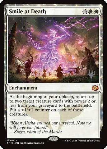 Smile at Death [Tarkir: Dragonstorm Promos]