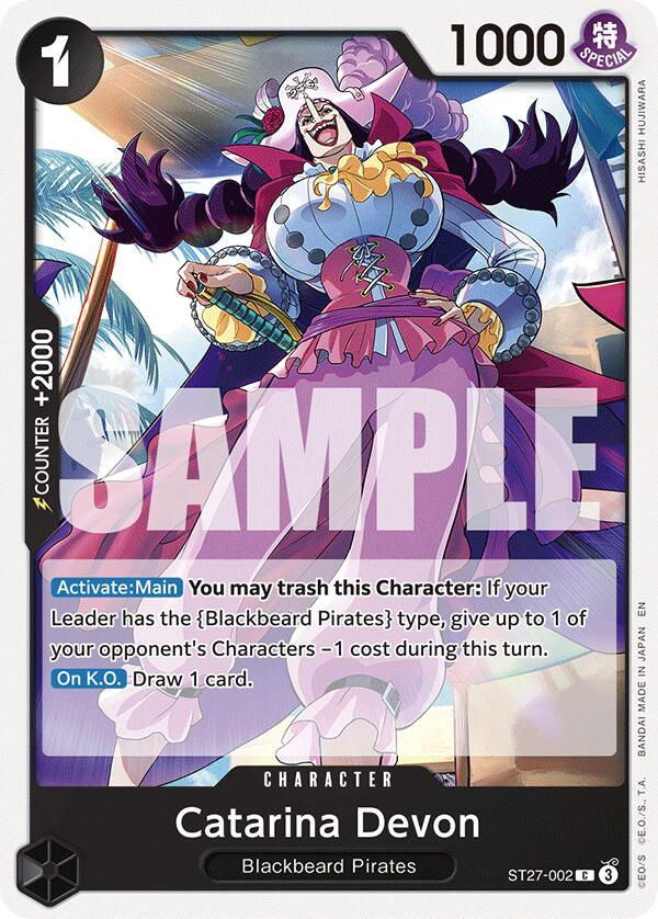 Catarina Devon [Starter Deck: Black Marshall.D.Teach]