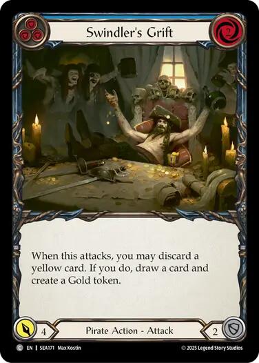 Swindler's Grift (Blue) [SEA171] (High Seas)