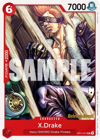 X.Drake [A Fist of Divine Speed Release Event Cards]