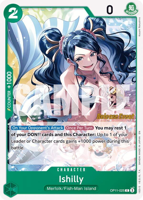 Ishilly [A Fist of Divine Speed Release Event Cards]