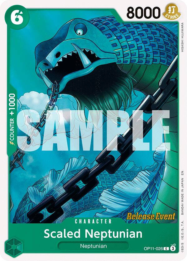 Scaled Neptunian [A Fist of Divine Speed Release Event Cards]