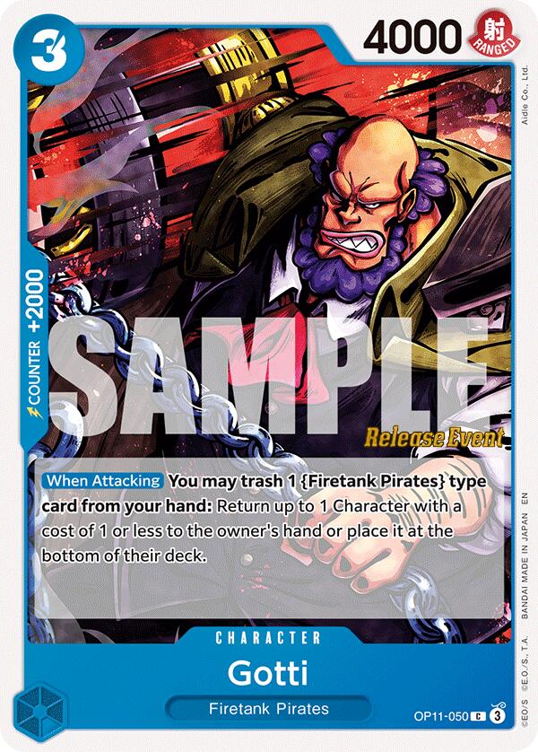 Gotti [A Fist of Divine Speed Release Event Cards]