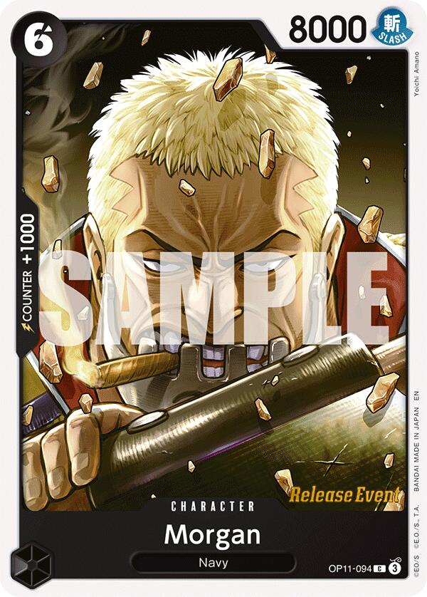 Morgan [A Fist of Divine Speed Release Event Cards]