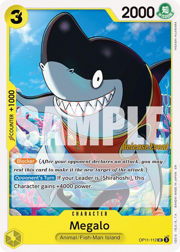 Megalo [A Fist of Divine Speed Release Event Cards]