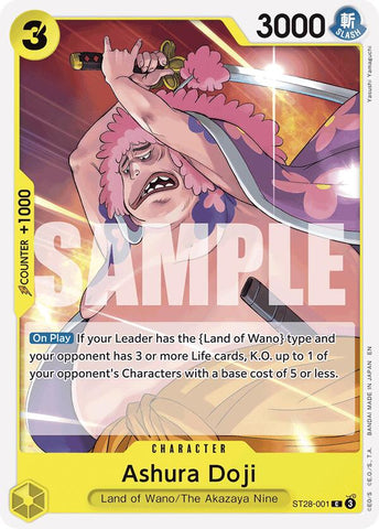 Ashura Doji [Starter Deck: GREEN/YELLOW Yamato]