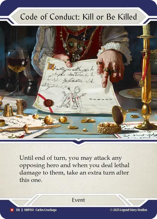 Code of Conduct: Kill or Be Killed [SMP010] (Smash Palace)