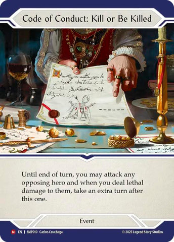 Code of Conduct: Kill or Be Killed [SMP010] (Smash Palace)