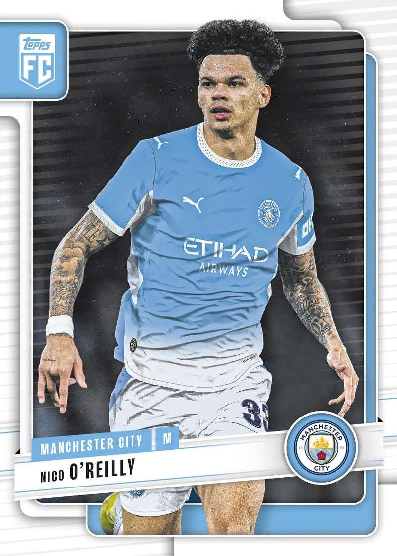 2026-27 Topps Soccer Manchester City FC Club -  Collector Tin - Ripped or Shipped