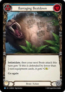 Barraging Beatdown (Blue) [ARR024] (Armory Deck: Rhinar)